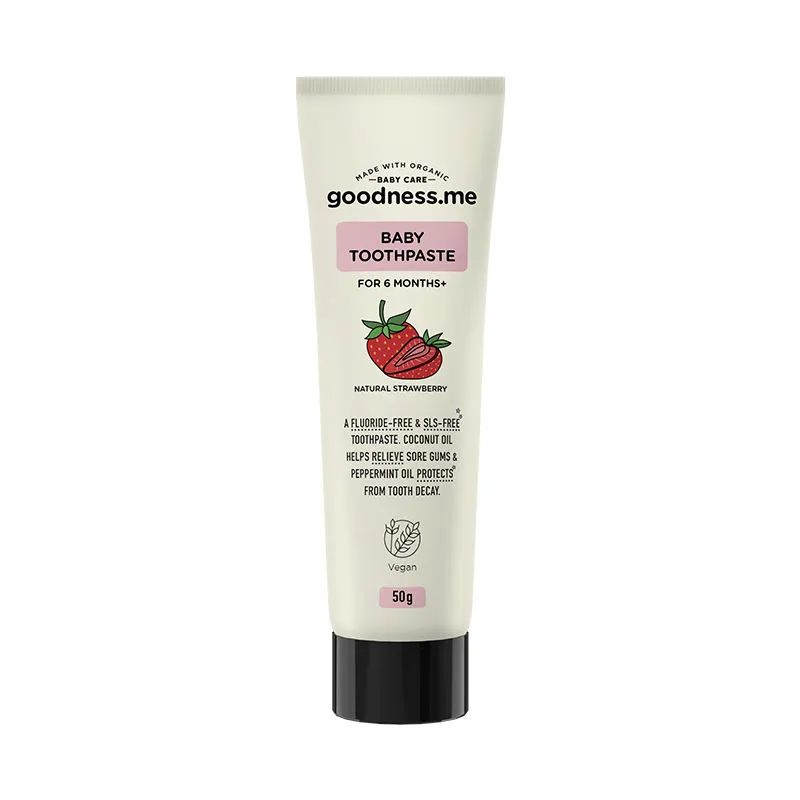 goodnessme Baby Toothpaste, Sls Free, Fluoride-Free, Vegan