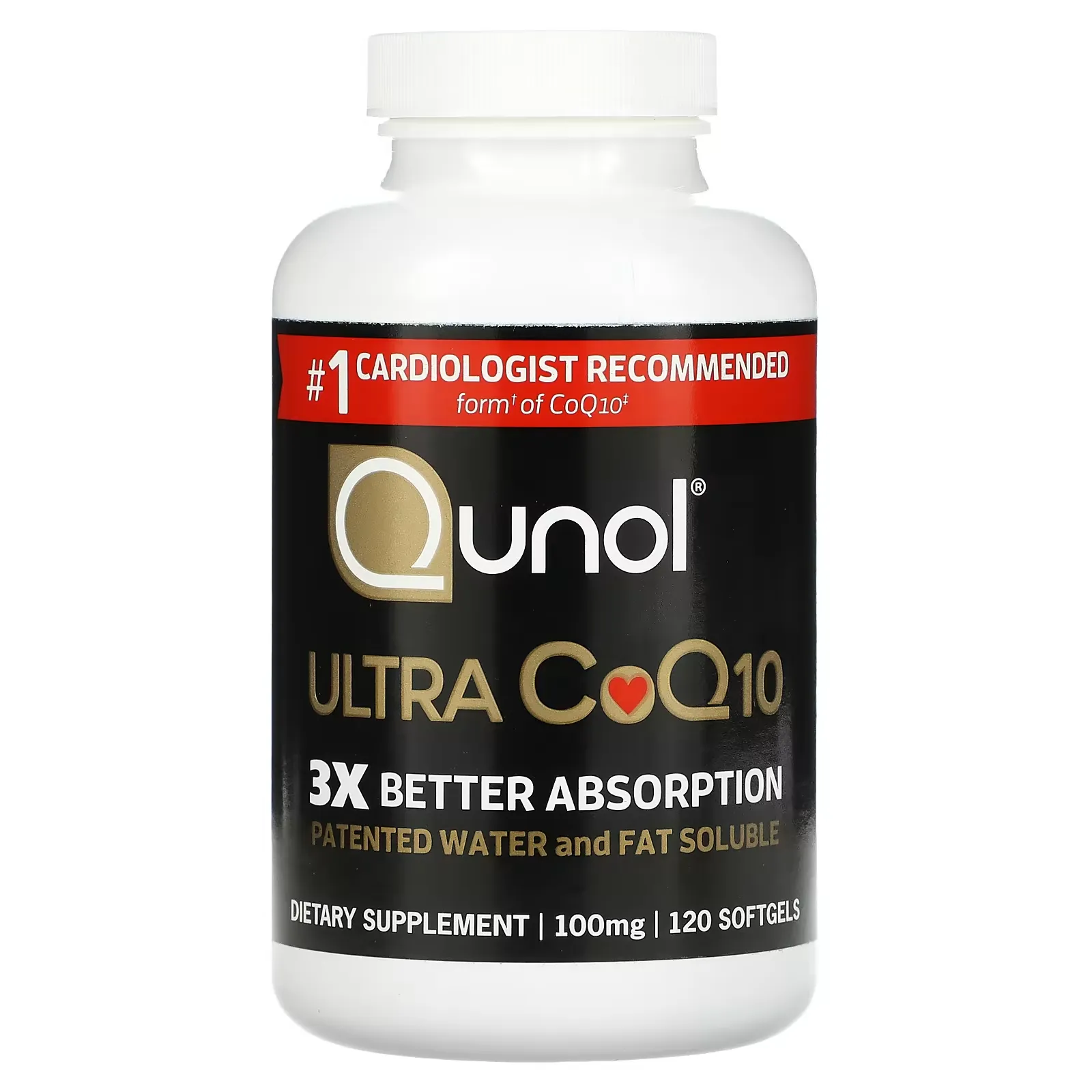 Ultra CoQ10, 100 mg, 120 Softgels