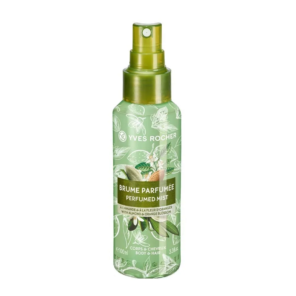 Yves Rocher Almond Orange Blossom Perfumed Body and Hair Mist