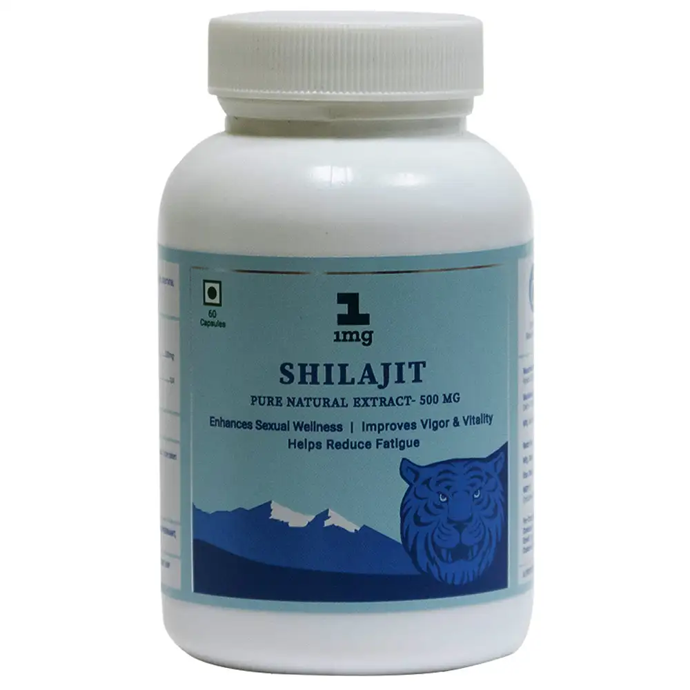 1MG Shilajit,  60 capsules