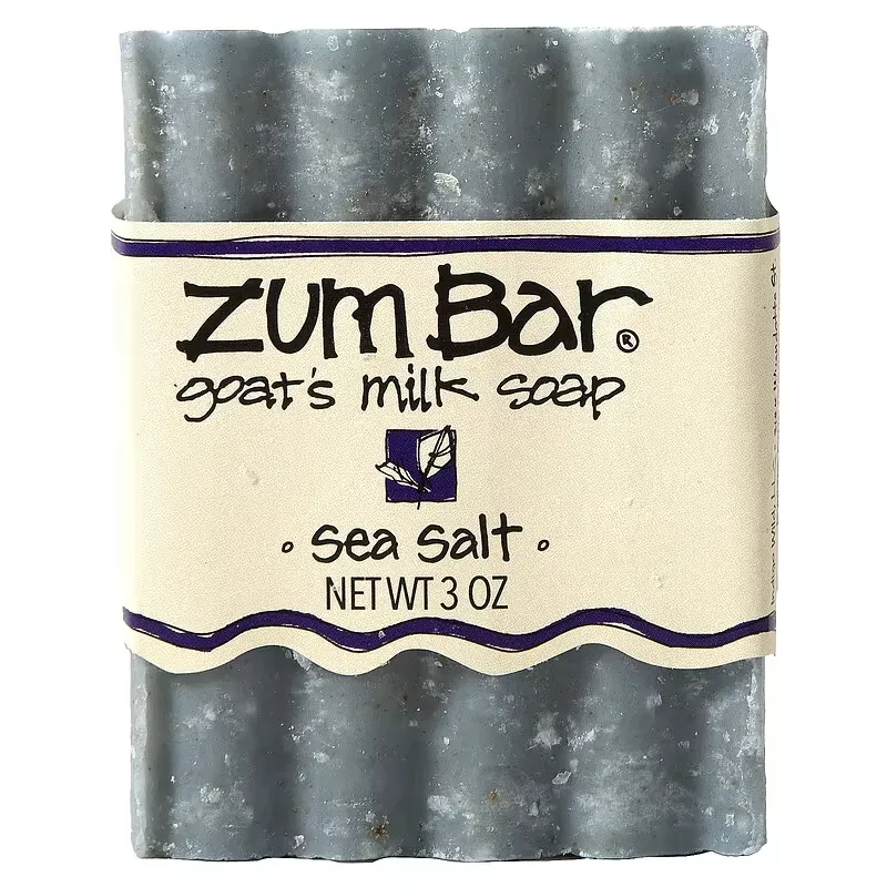 Zum Bar, Goat's Milk  Soap, Sea Salt, 3 oz