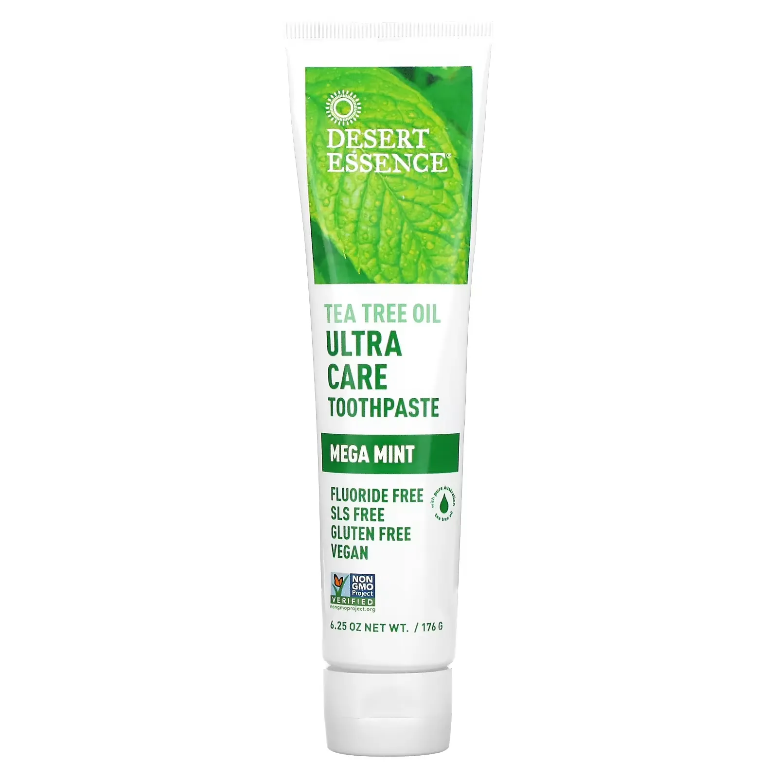 Tea Tree Oil Ultra Care Toothpaste, Mega Mint, 6.25 oz (176 g)