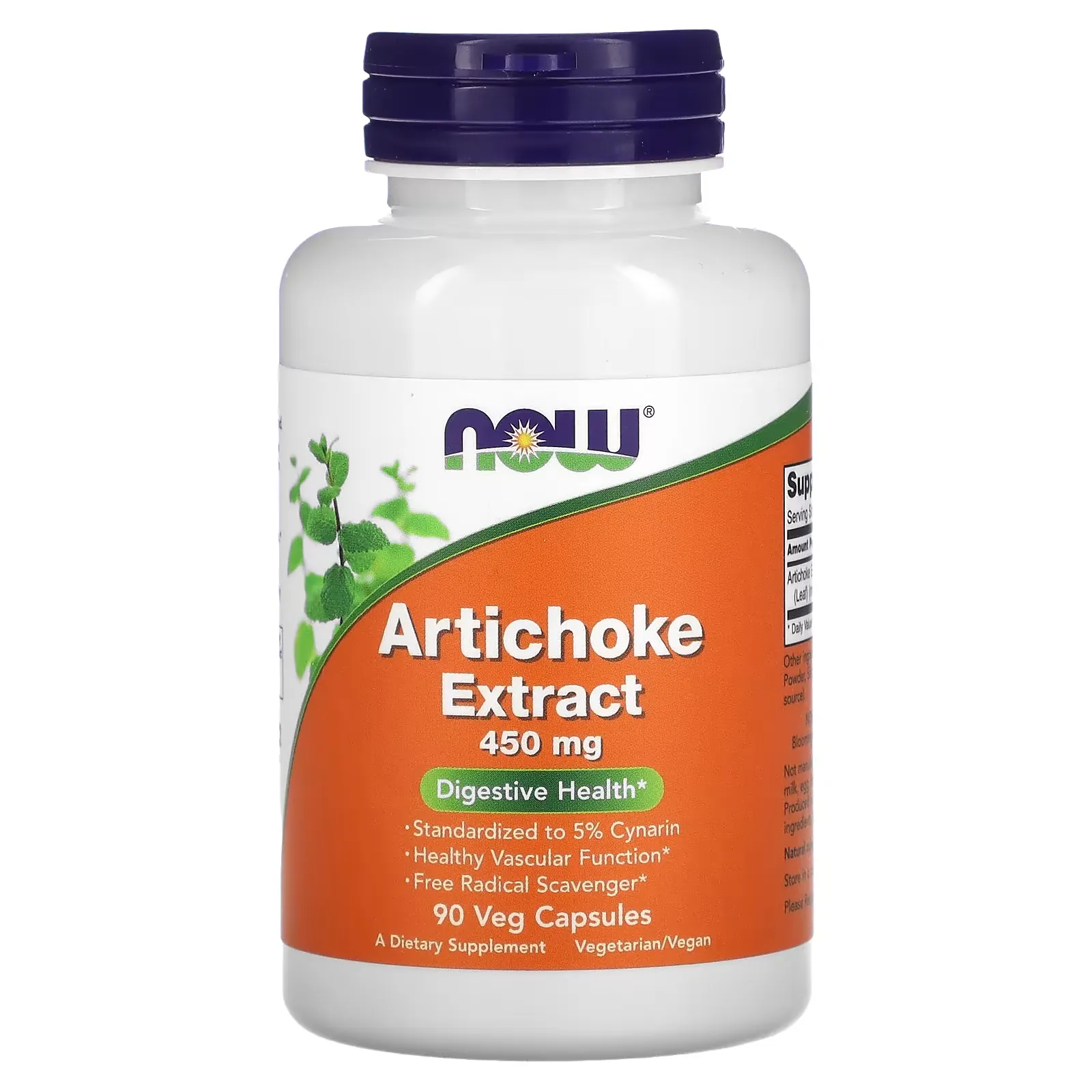 Artichoke Extract, 450 mg, 90 Veg Capsules