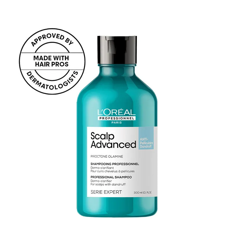 L'Oreal Professionnel Scalp Advanced Anti-Dandruff Dermo-Clarifier Shampoo - Formerly Instant Clear