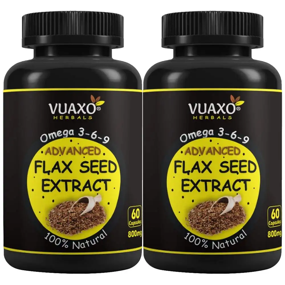 Vuaxo Advanced Flaxseed Extract,  120 capsules