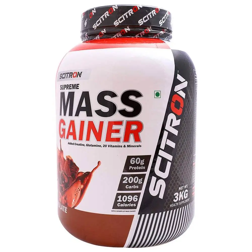 Scitron Supreme Mass Gainer,  6.6 lb  Chocolate