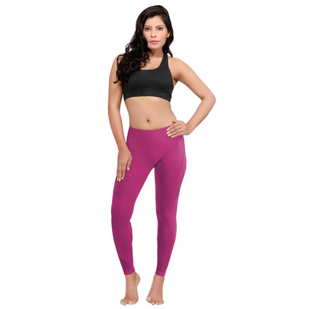 Swee Athletica Vital Seamless High Waist Bottom,  Wine  Small