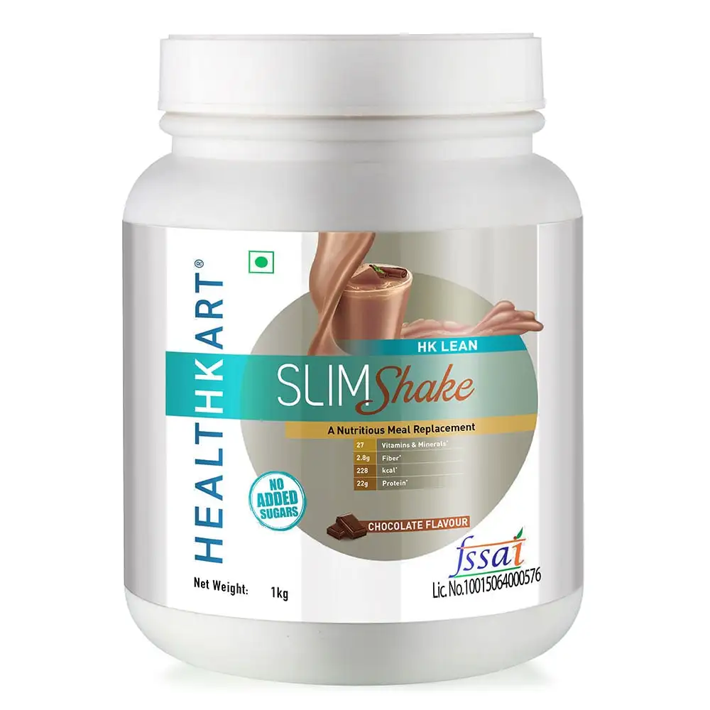 Healt SlimShake No Added Sugar,  1 kg  Chocolate