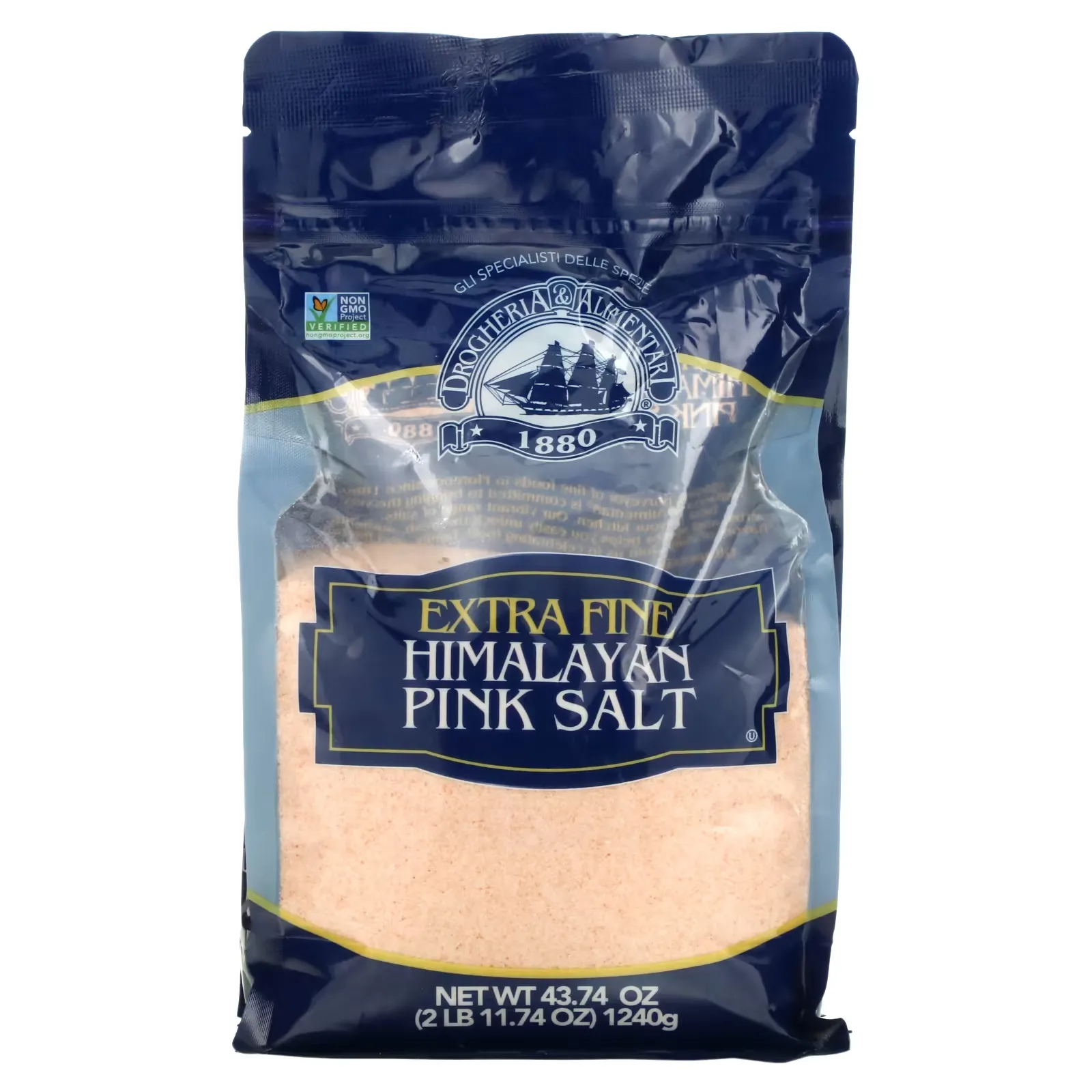 Extra Fine Himalayan Pink Salt, 43.74 oz (1,240 g)