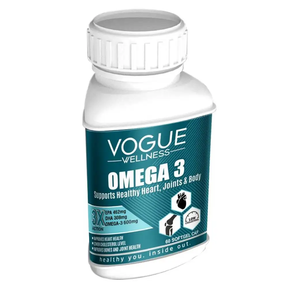 Vogue Wellness Omega 3,  60 softgels