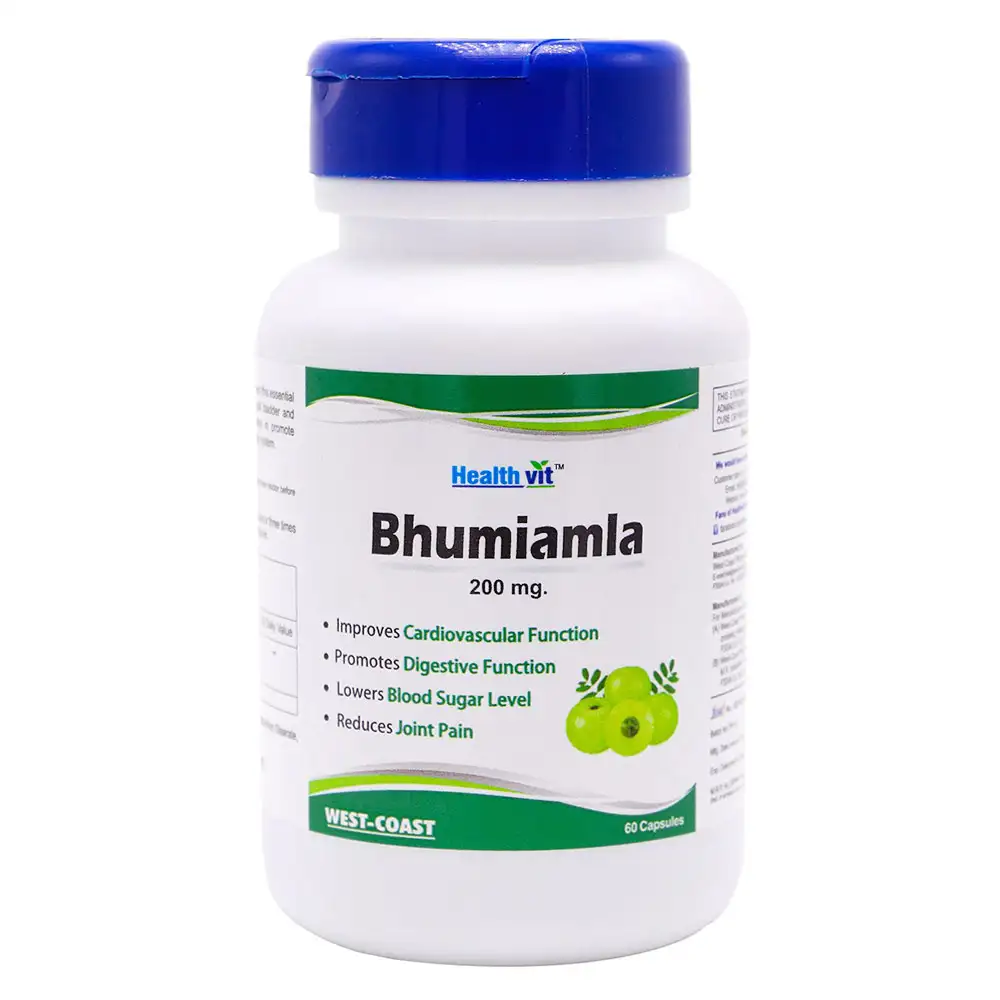 Healthvit Bhumiamla 200 mg,  60 capsules