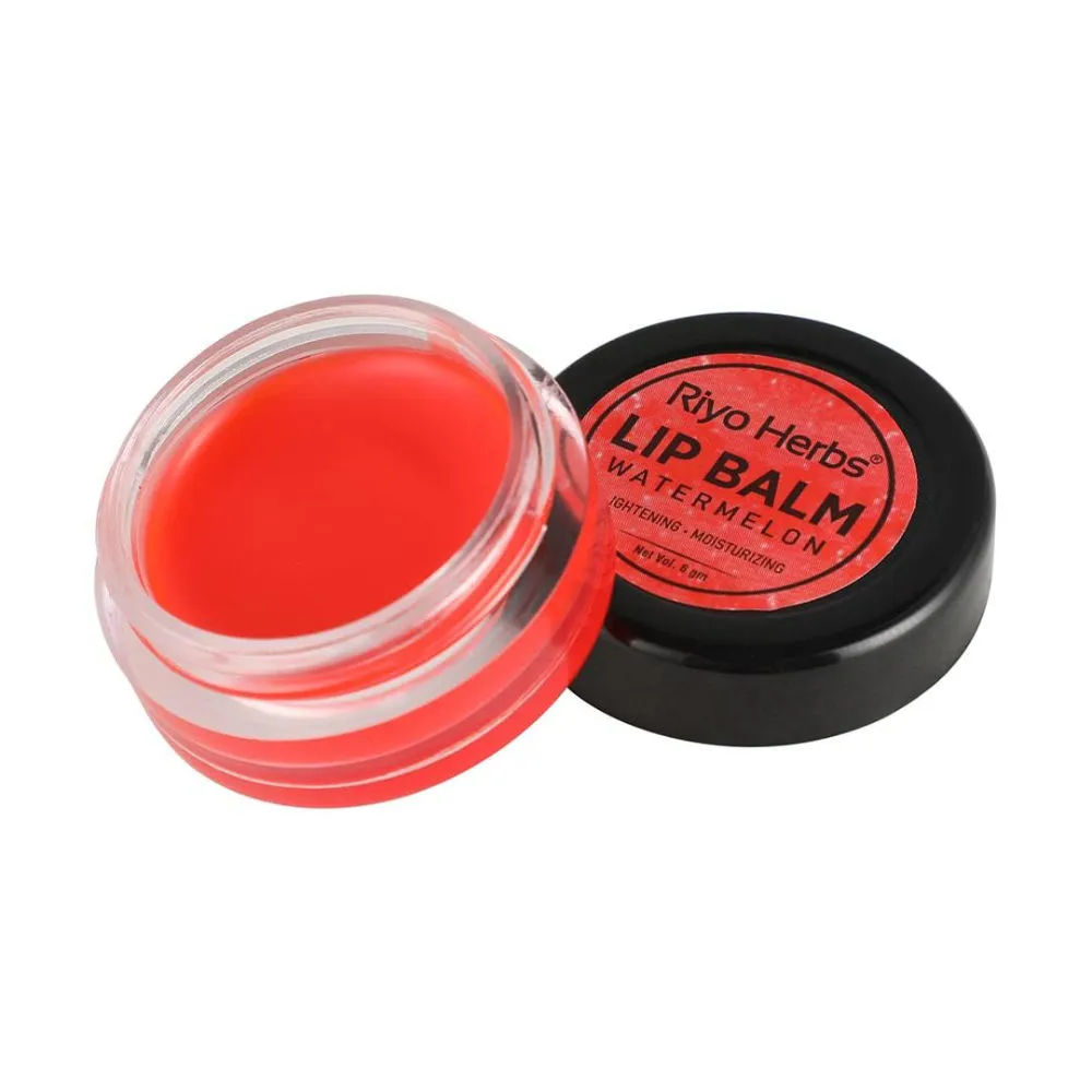 Riyo Herbs Watermelon Lip Balm with Shea Butter & Beeswax