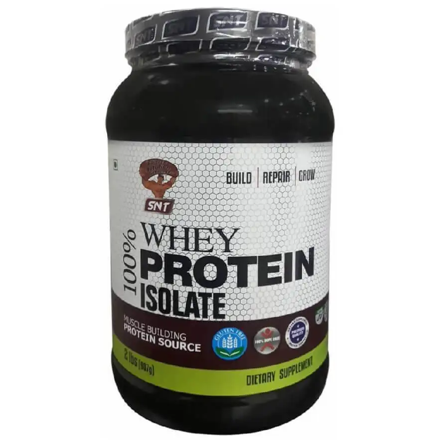 SNT 100% Whey Protein Isolate,  2 lb  Strawberry