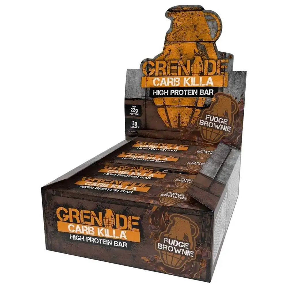 Grenade Carb Killa High Protein Bar,  12 bar(s)  Fudge Brownie