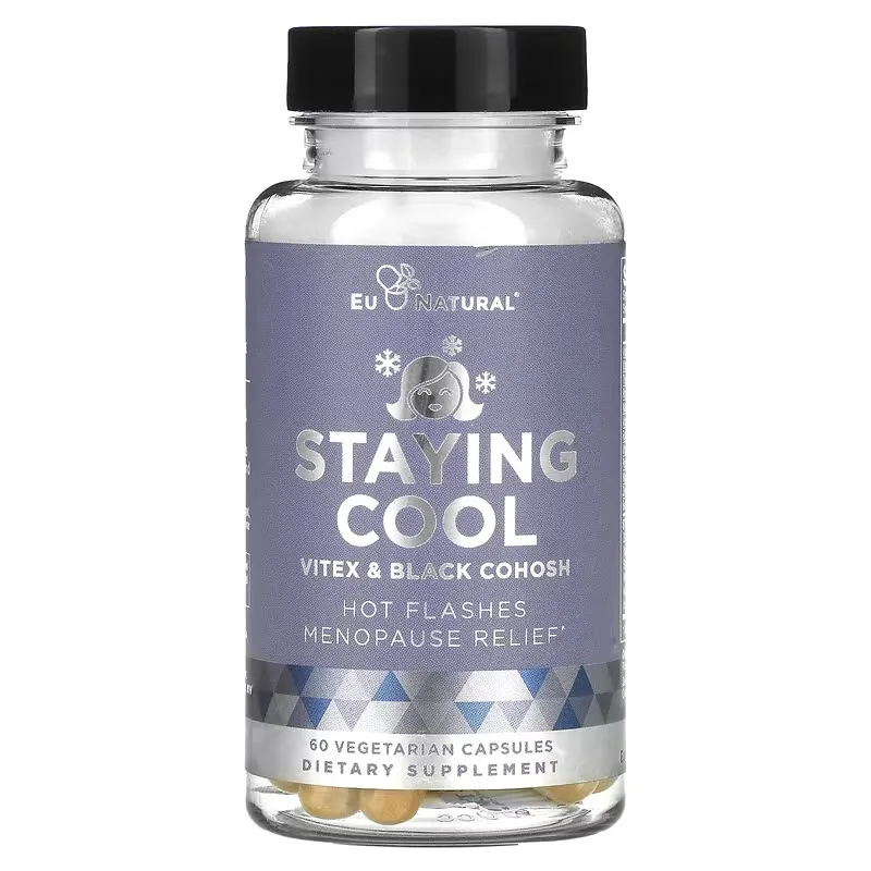 STAYING COOL, Vitex & Black Cohosh, 60 Vegetarian Capsules