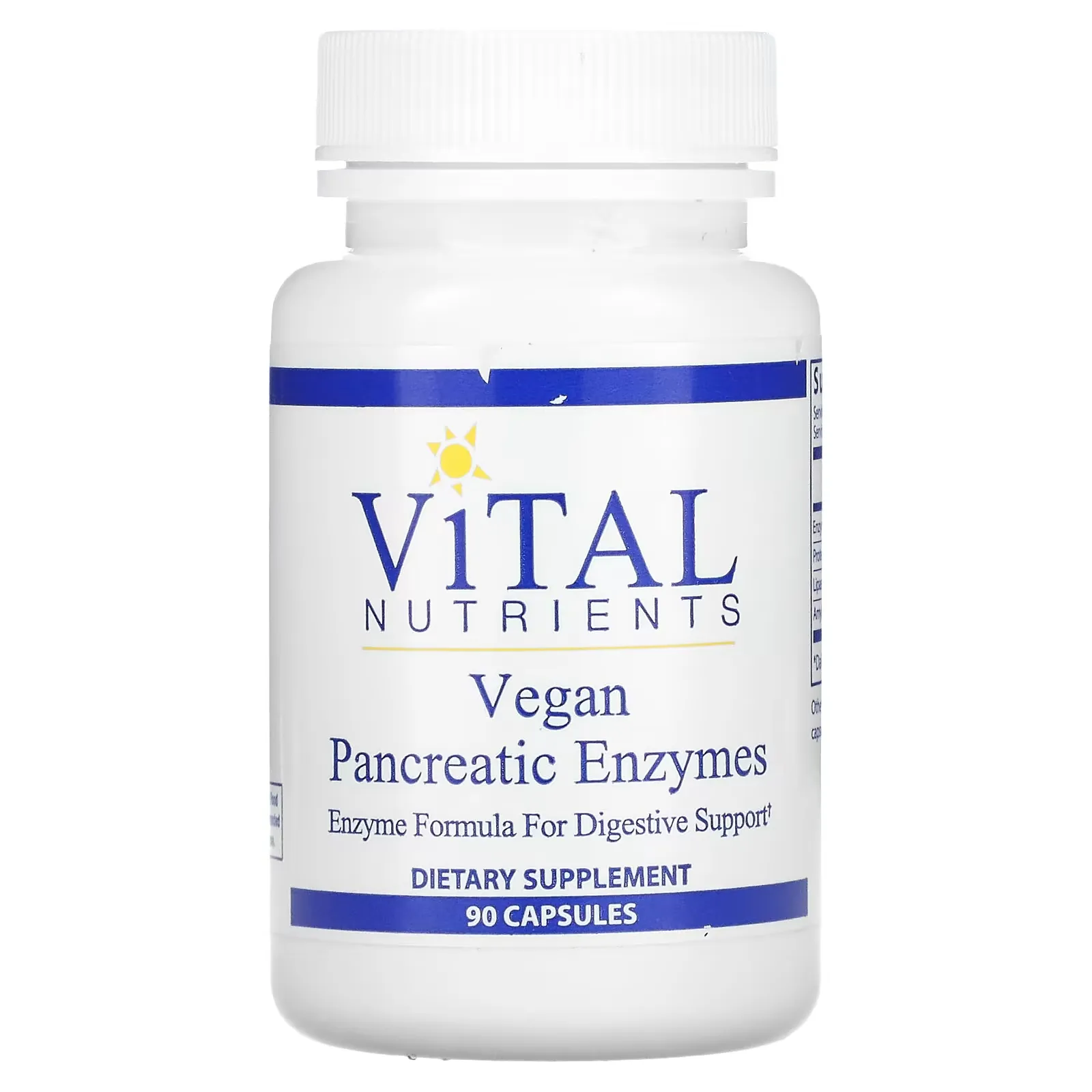 Vegan Pancreatic Enzymes , 90 Capsules