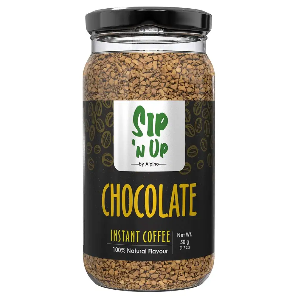 Alpino Sip 'n Up Instant Coffee,  50 g  Chocolate