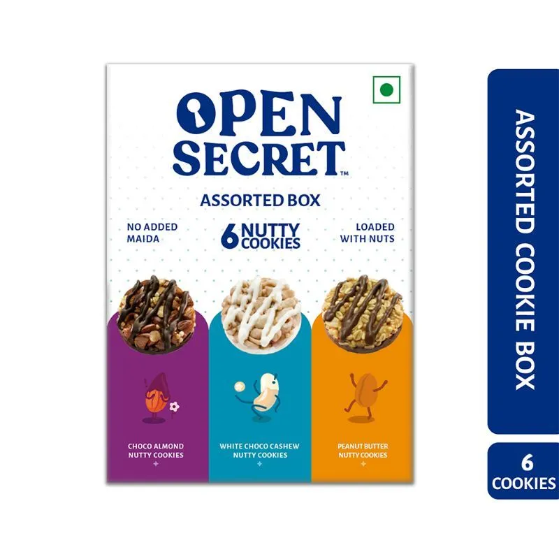 Open Secret Assorted Chocolate Cookies - Pack Of 4