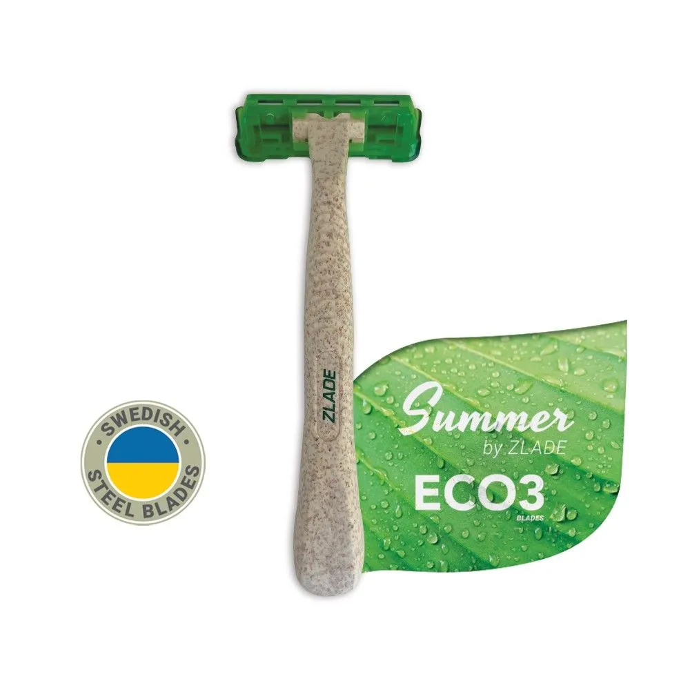 ZLADE Summer Eco3 Hair Removal Razor - Pack Of 5