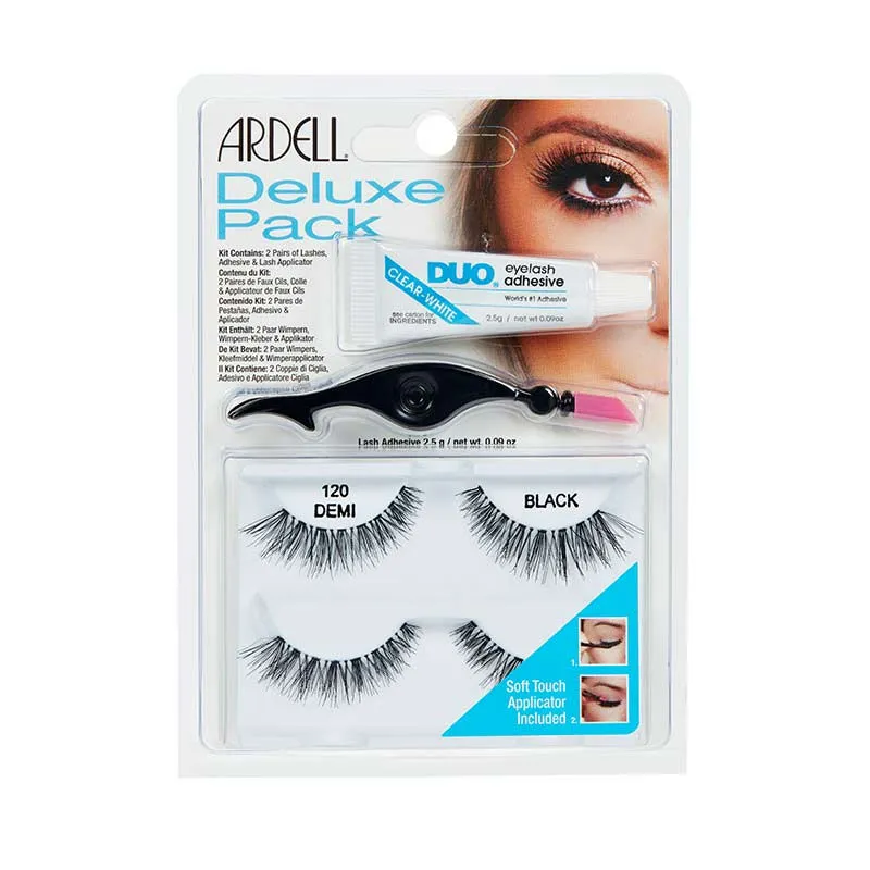 Ardell Eye Lash 120 Black Deluxe Pack - 65223