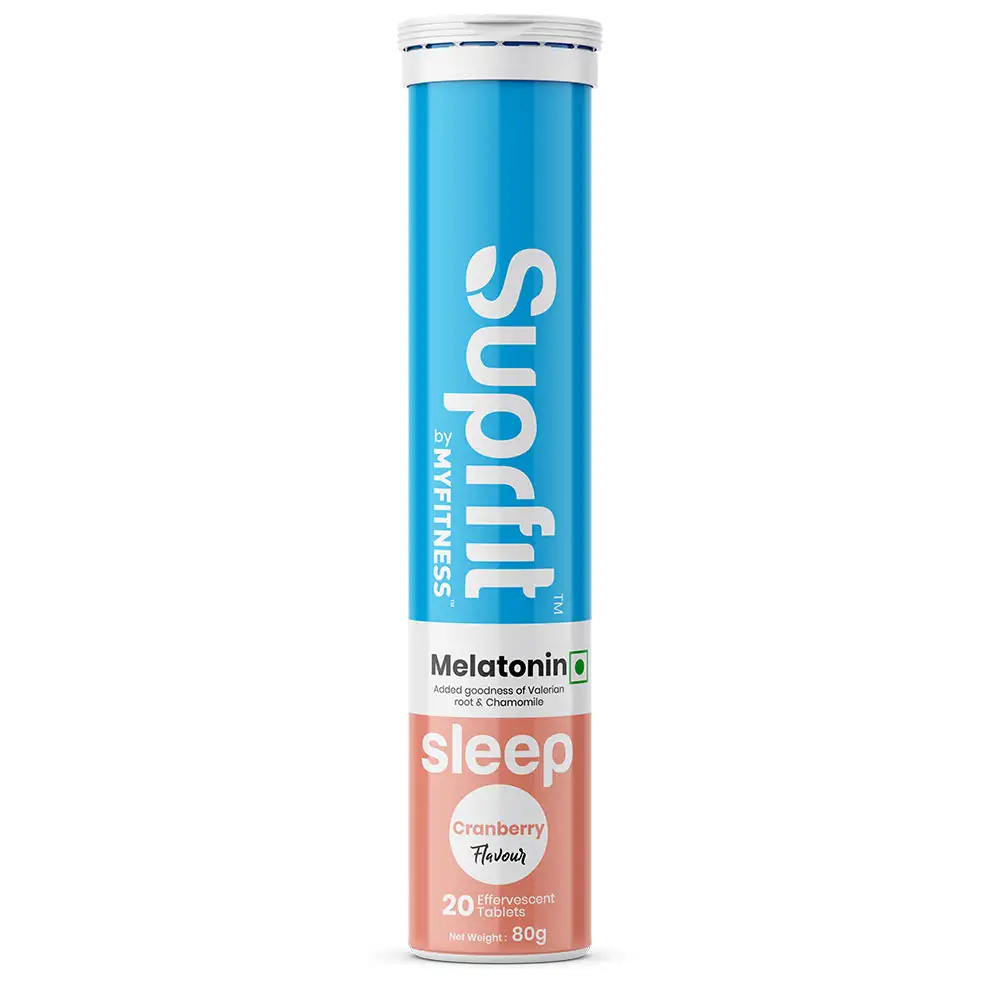 Suprfit Melatonin Sleep - Cranberry Flavour,  20 tablet(s)  Unflavoured