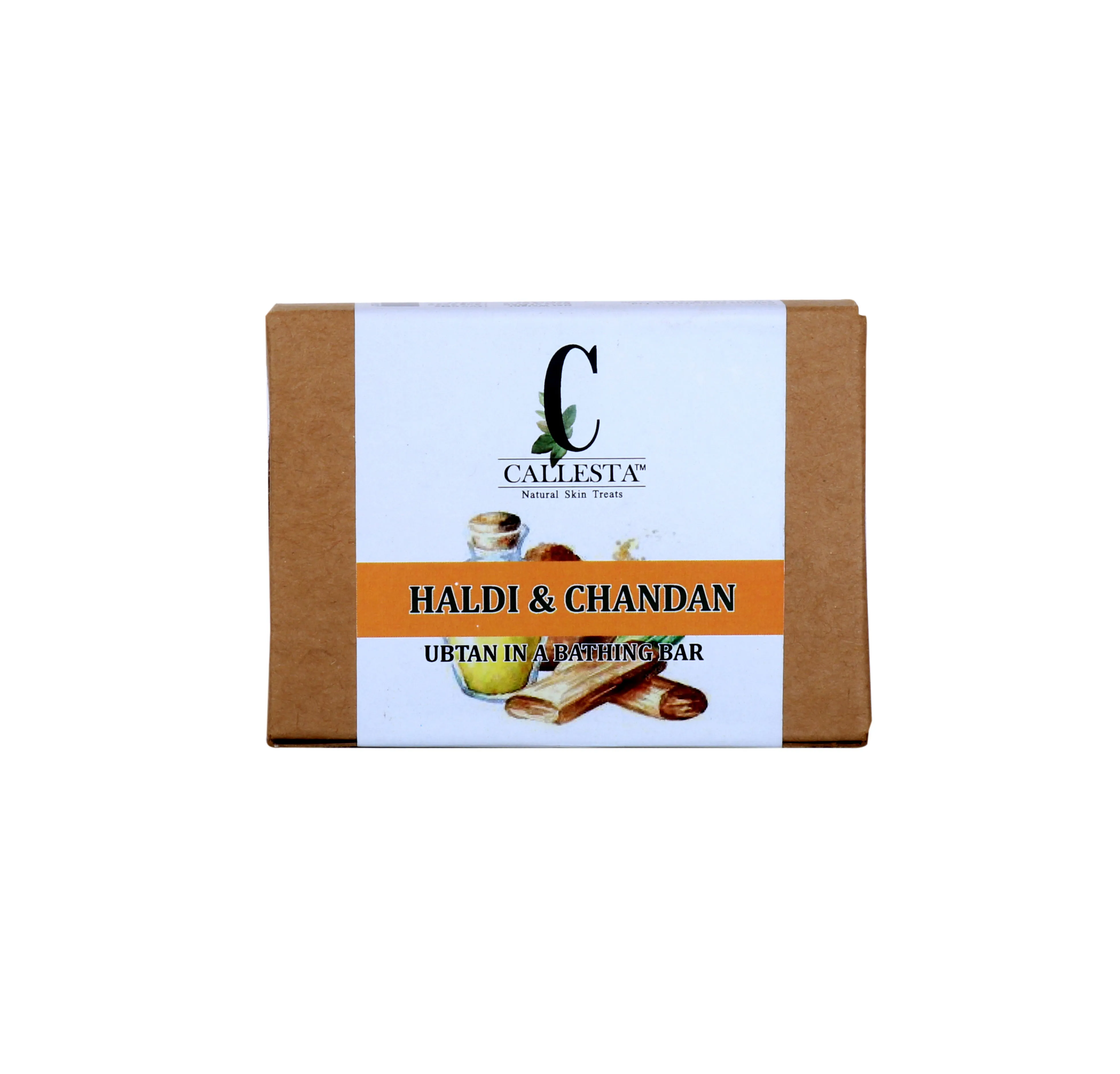 Callesta Haldi And Chandan Handmade Soap