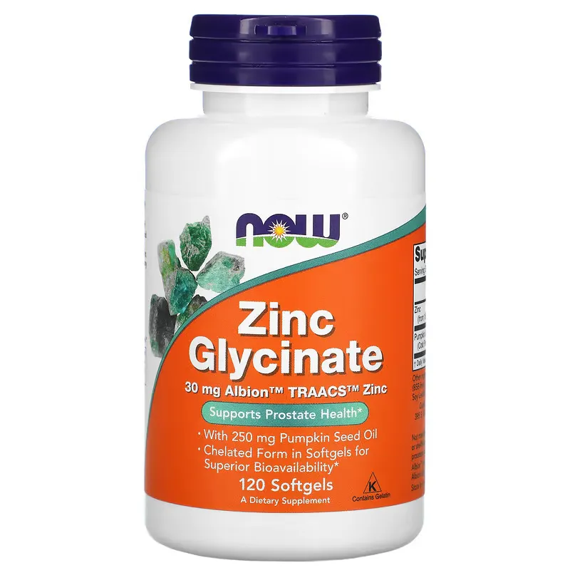 Zinc Glycinate, 120 Softgels