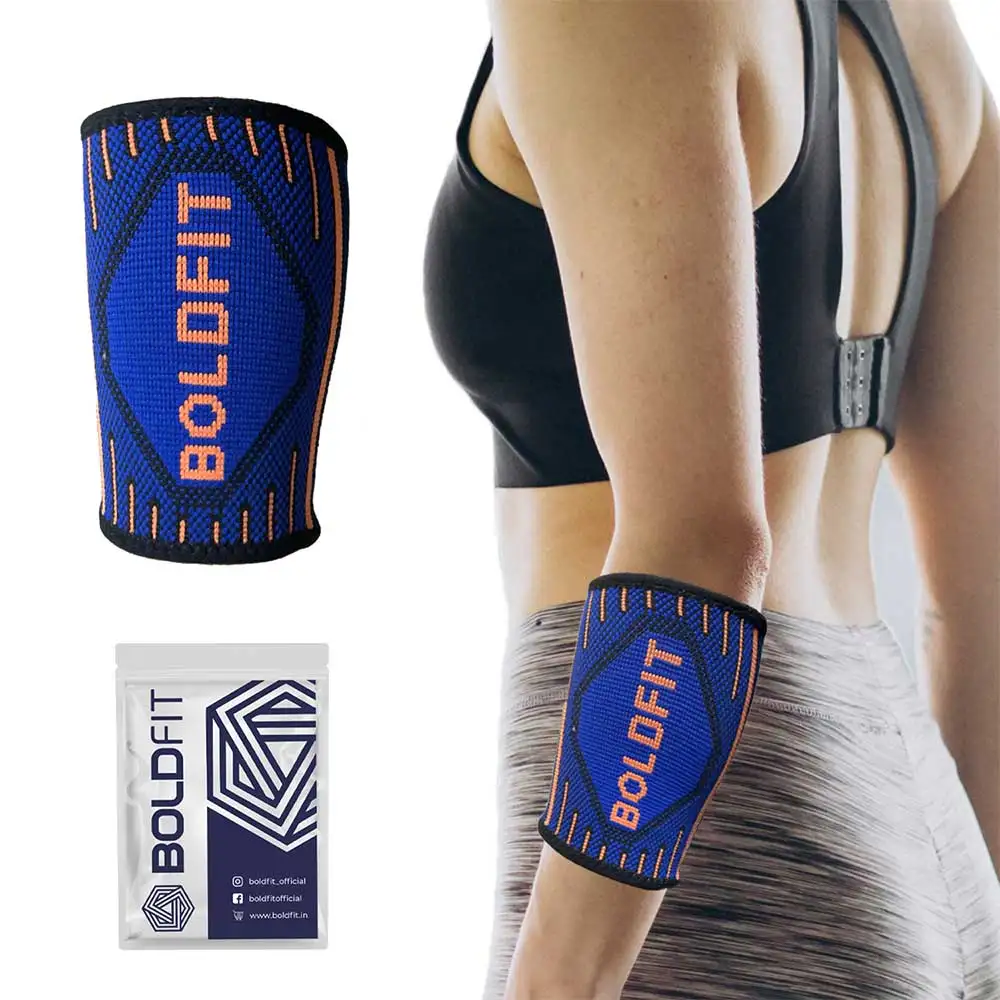 Boldfit Wrist Sleeves/Support,  Blue  Small