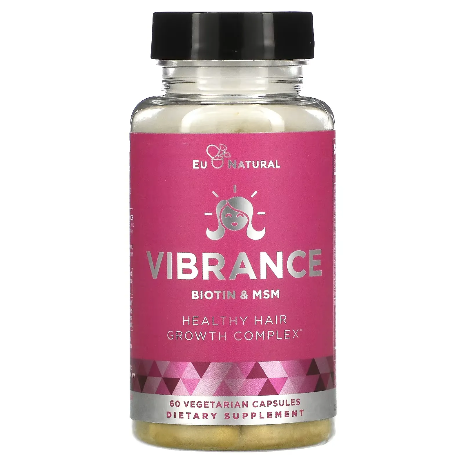 Vibrance, Biotin & MSM, 60 Vegetarian Capsules