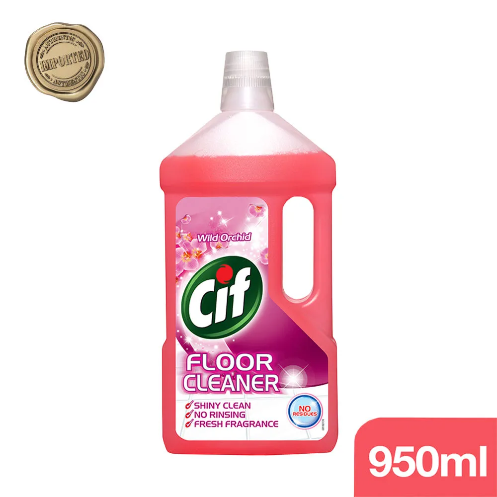 Cif Wild Orchid Multipurpose Floor Cleaner With Shiny Clean & Fresh Fragrance