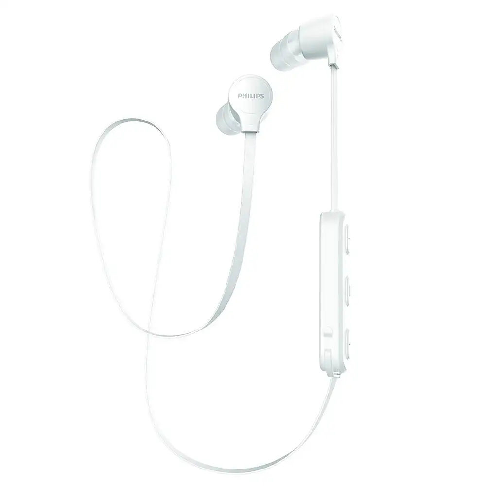 Philips SHB1805WT Bluetooth Headset,  White