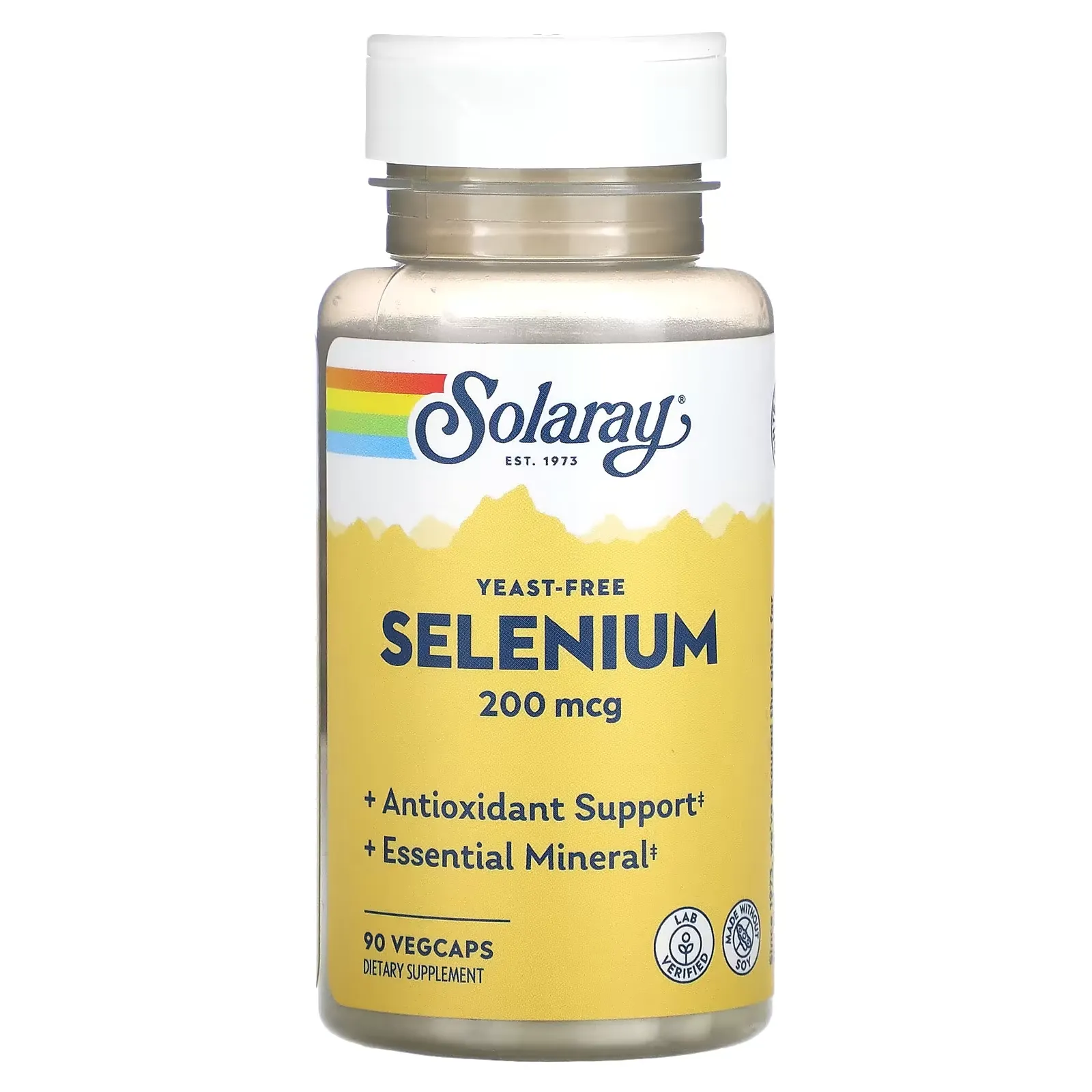 Selenium, 200 mcg, 90 VegCaps