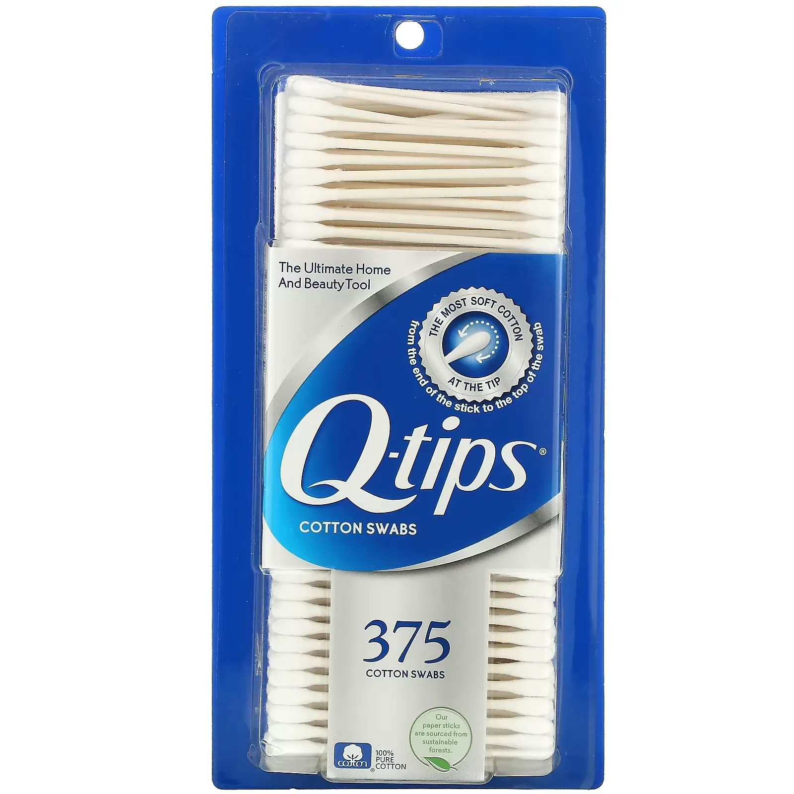 Cotton Swabs, 375 Swabs