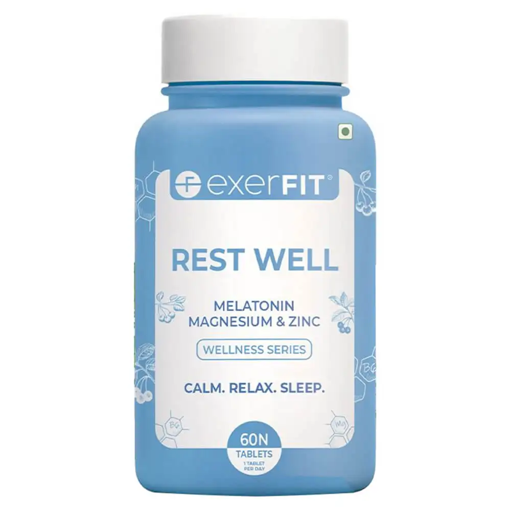 exerFIT Rest Well,  60 tablet(s)  Unflavoured