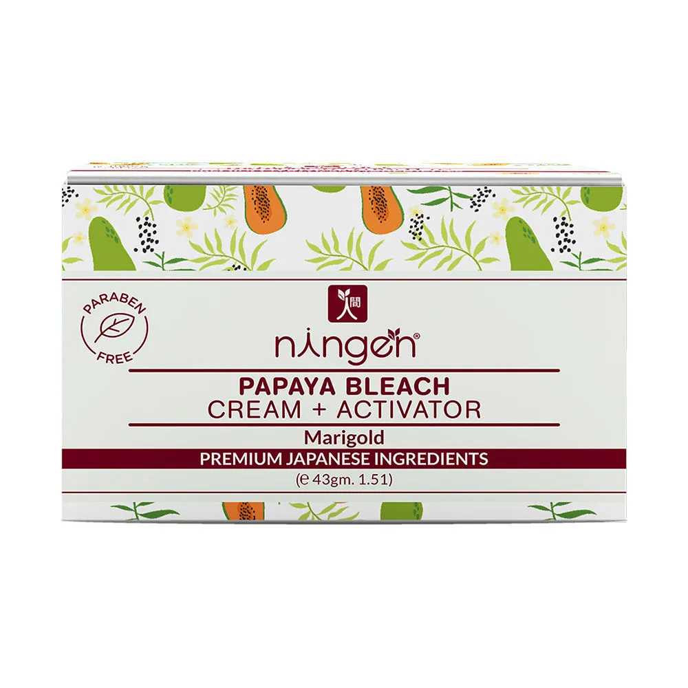 Ningen Papaya Bleach Cream + Activator - Marigold