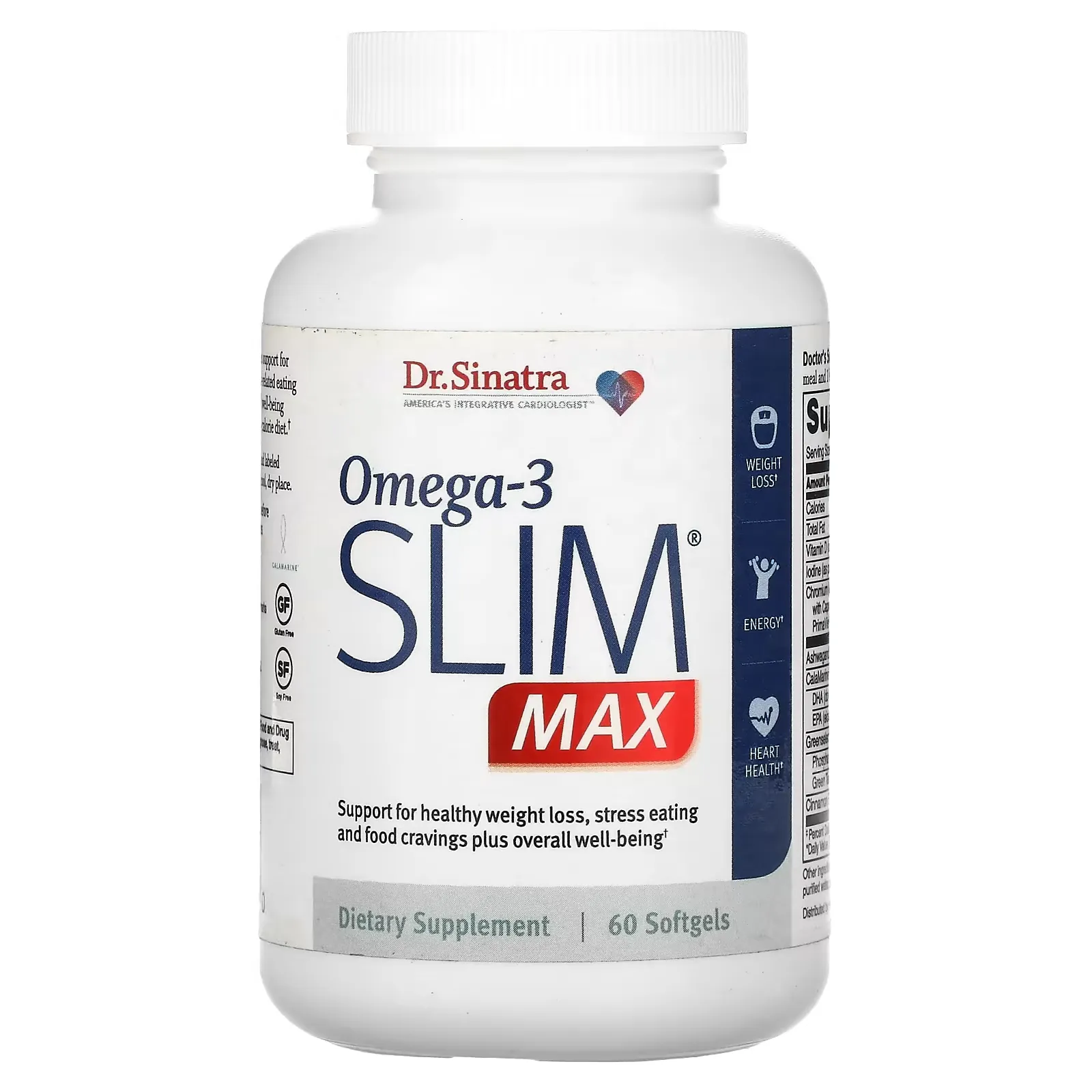 Omega-3 Slim MAX, 60 Softgels