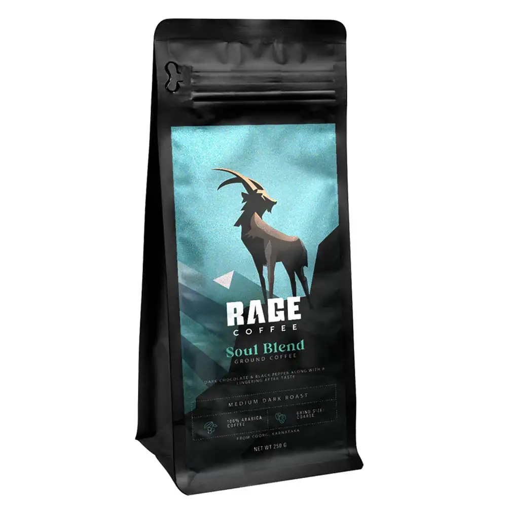 Rage Coffee Soul Blend Ground Coffee,  250 g  Coffee Filter (Coarse)