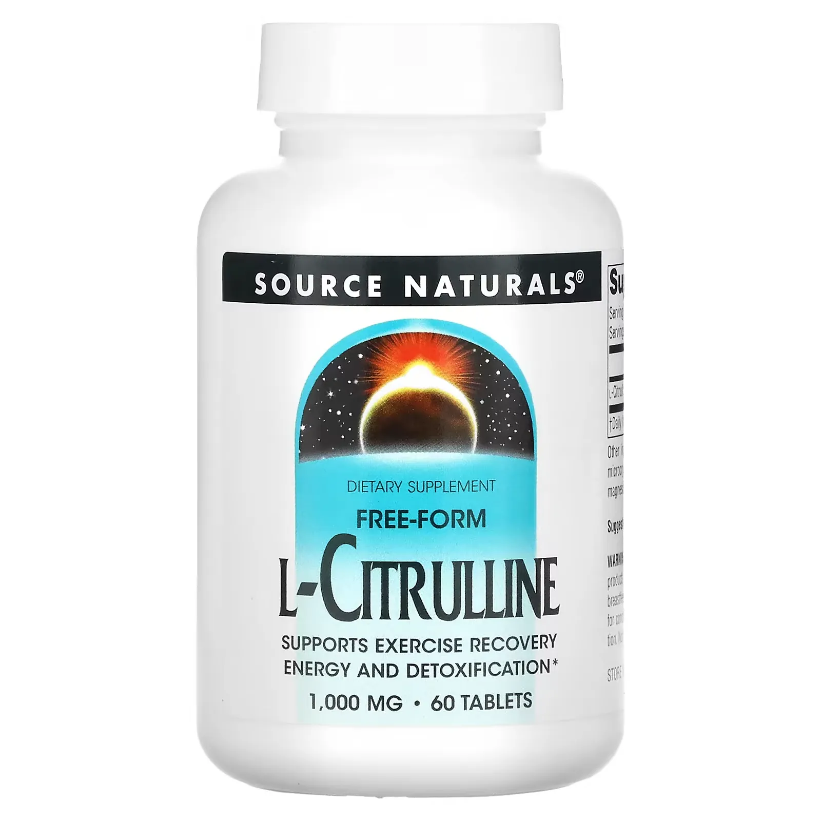 L-Citrulline, 1,000 mg, 60 Tablets