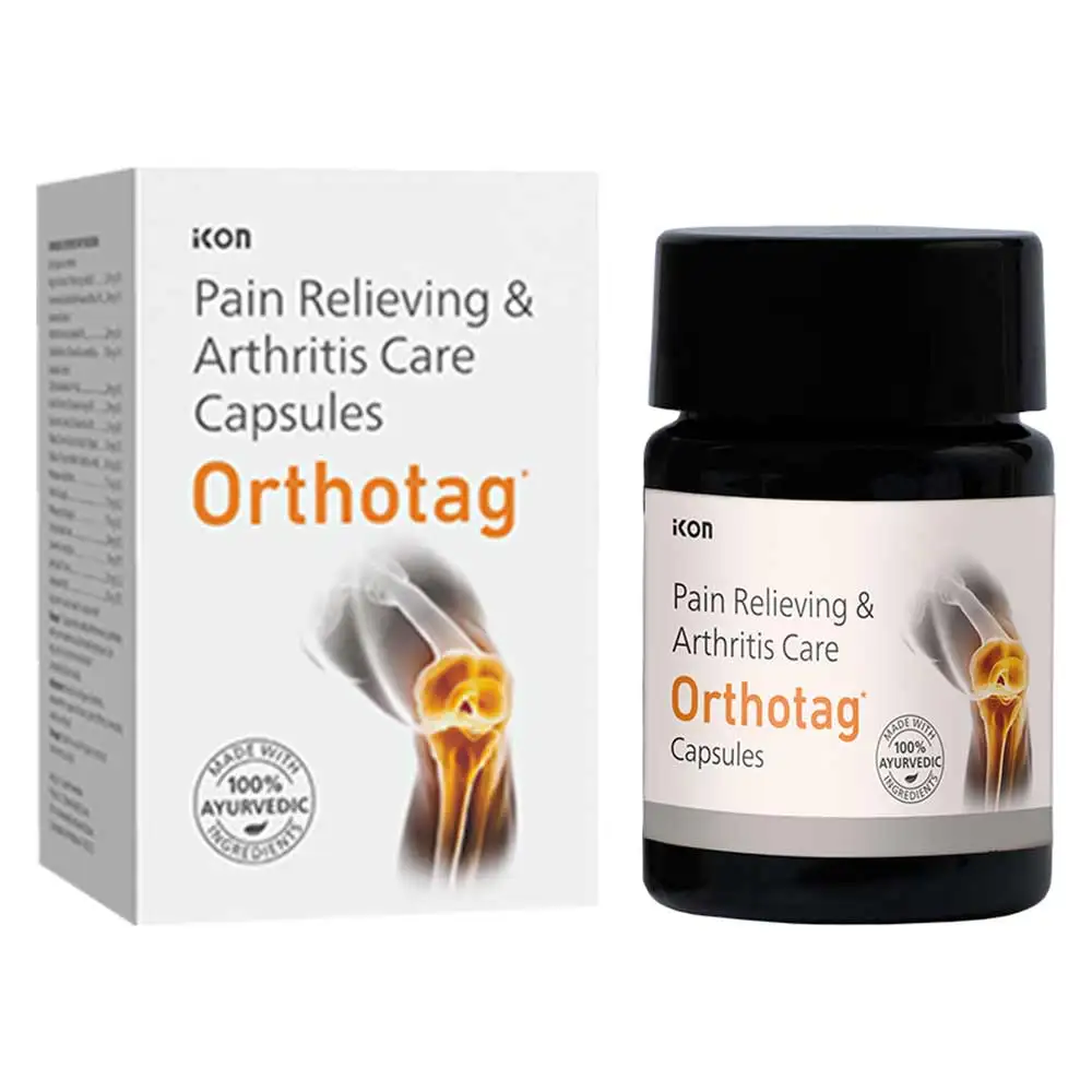 Orthotag Pain Relieving and Arthritis Care,  10 capsules