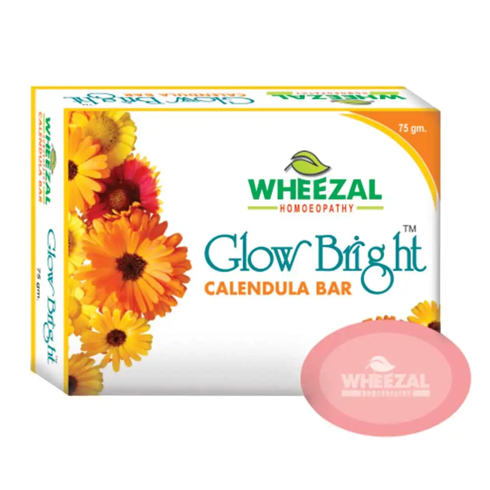 Wheezal Calendula Bar,  75 g  Glow Bright