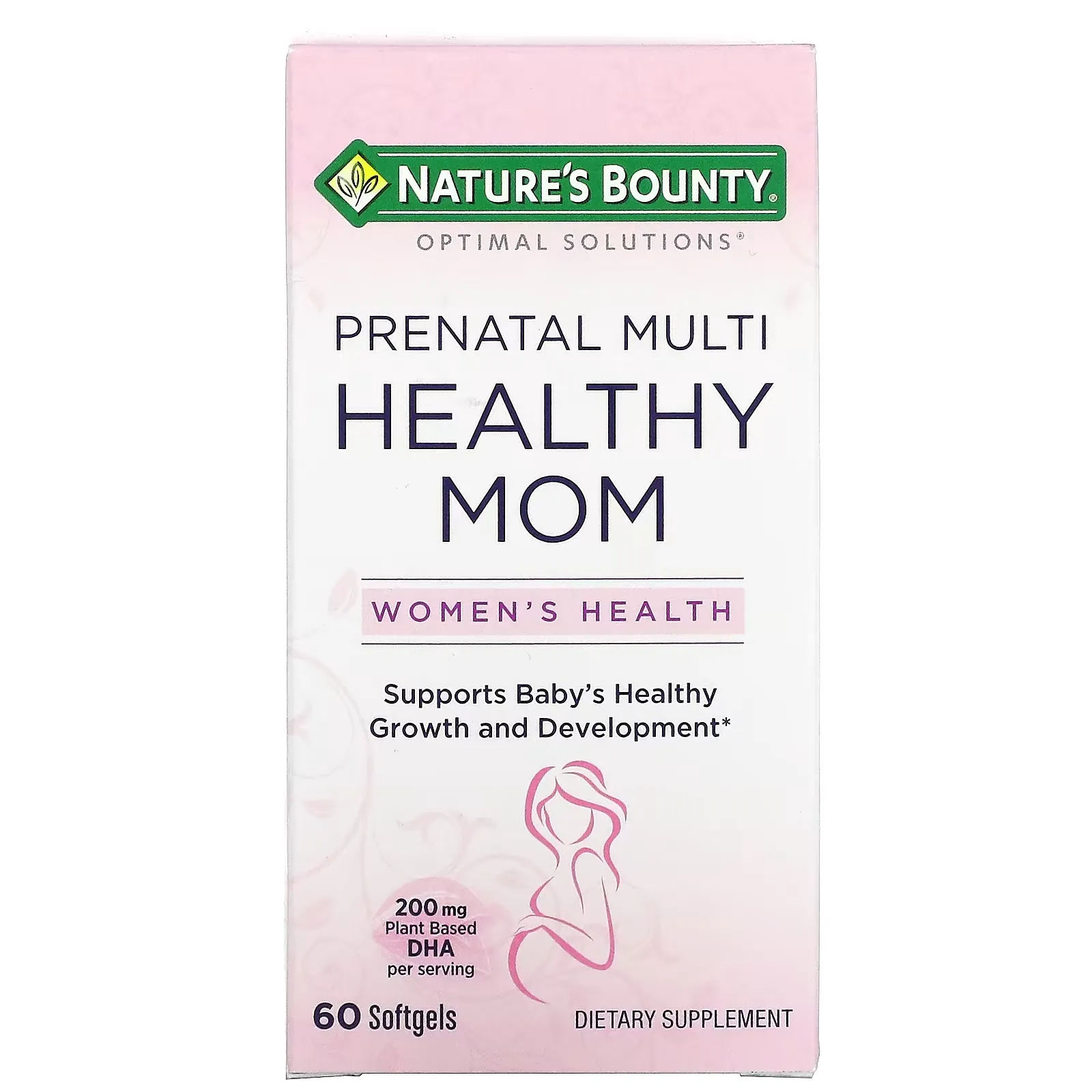 Optimal Solutions, Healthy Mom Prenatal Multi, 60 Softgels