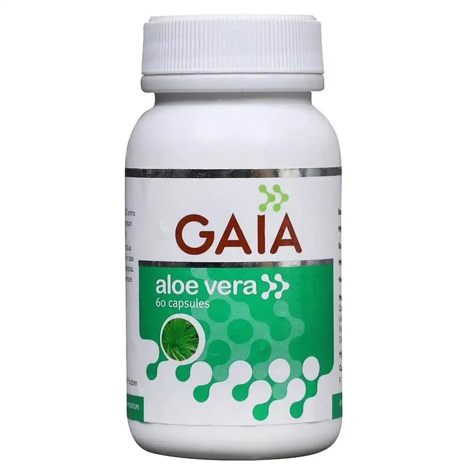 GAIA Aloe Vera,  60 capsules