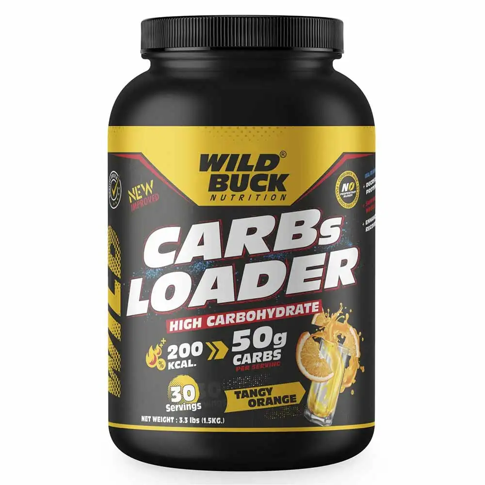 Wild Buck Carbs Loader,  3.3 lb  Tangy Orange