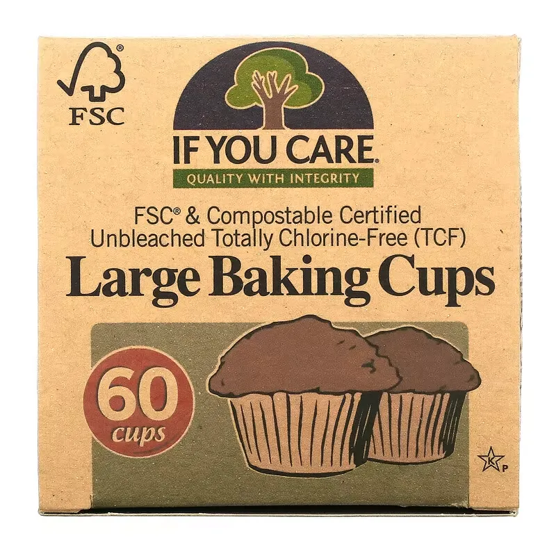 Large Baking Cups, 60  Cups