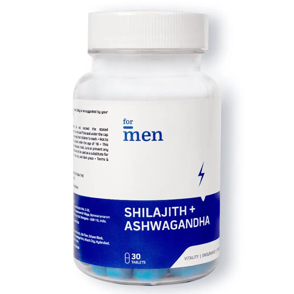 ForMen Shilajith + Ashwagandha,  30 tablet(s)