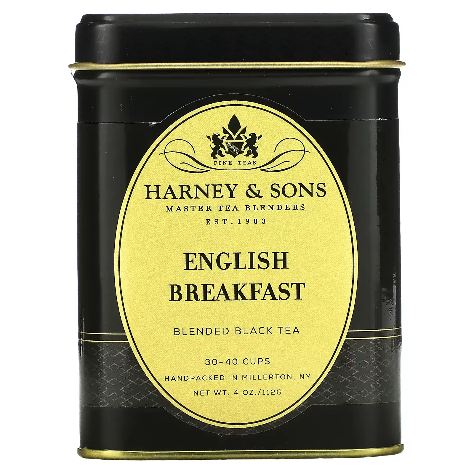 Black Tea, English Breakfast Blended, 4 oz (112 g)