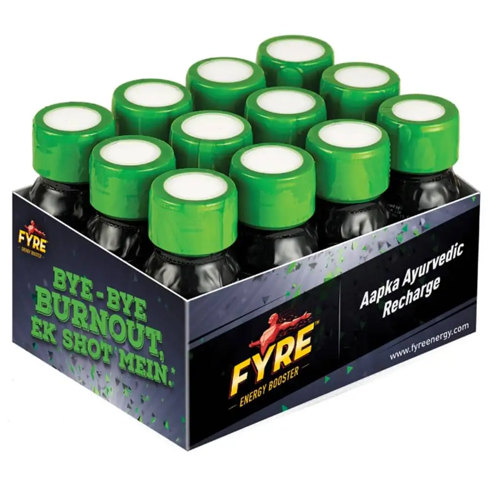 Fyre Energy Booster,  12 Piece(s)/Pack  Green