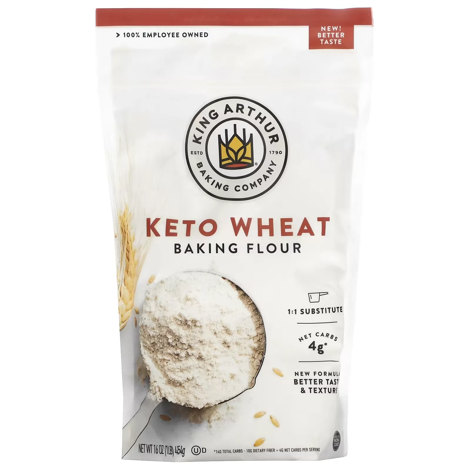 Keto Wheat Baking Flour, 16 oz (454 g)