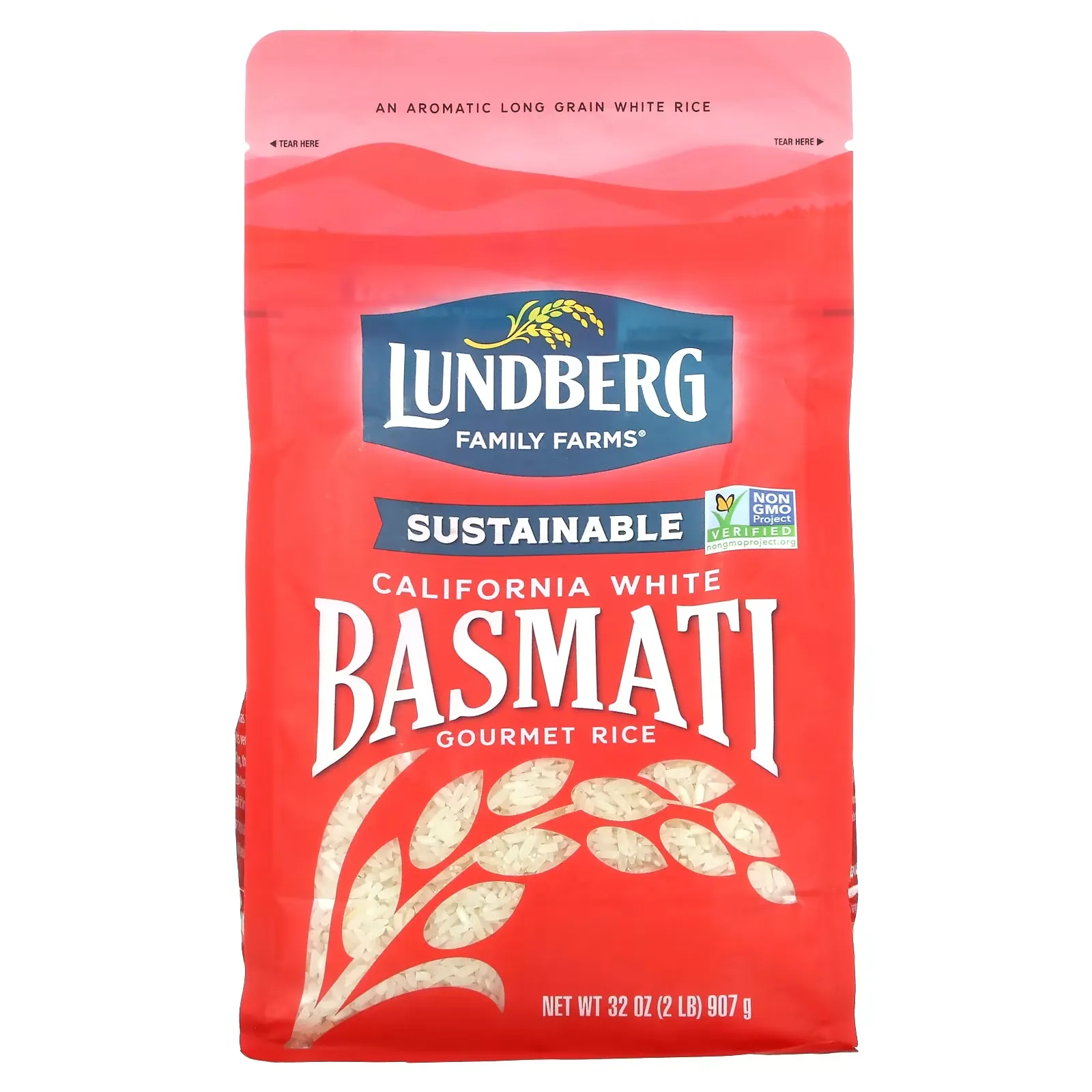 California White Basmati Gourmet Rice, 32 oz (907 g)