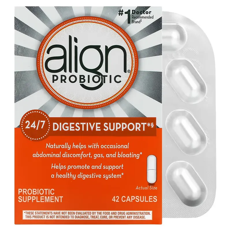 24/7 Digestive Support, Probiotic Supplement, 42 Capsules